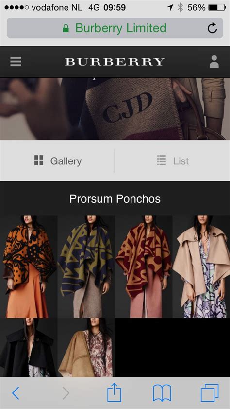 burberry mobile